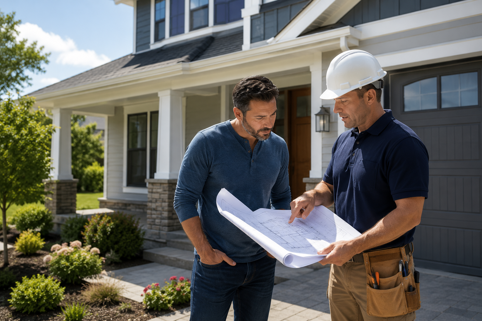 Home improvement contractor consultation